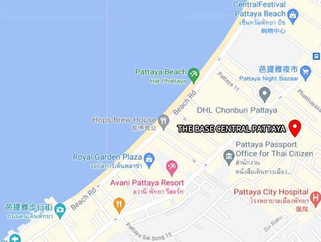 The Base Apartment Pattaya ภายนอก รูปภาพ